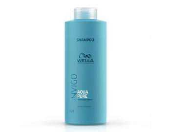 Hloubkově čistící šampon Wella Invigo Aqua Pure - 1000 ml