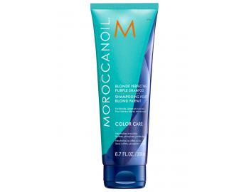 Neutralizační šampon pro blond vlasy Moroccanoil Blonde Perfecting Purple Shampoo - 200 ml