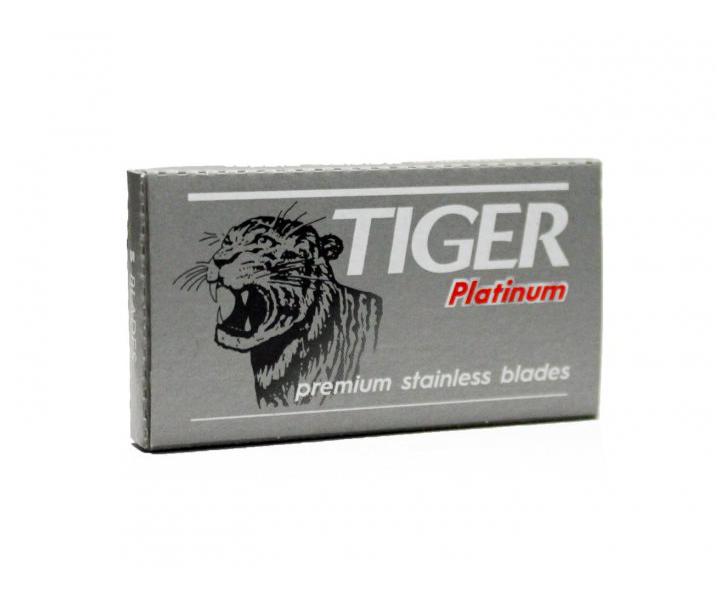 Náhradní žiletky do břitvy Tiger Platinum - 5 ks