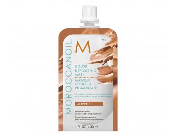 Tónující maska na vlasy Moroccanoil Color Depositing - Copper, 30 ml
