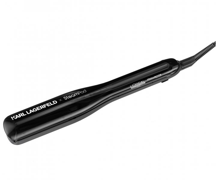 Parní žehlička na vlasy Loréal SteamPod x KARL LAGERFELD + elegantní pouzdro zdarma