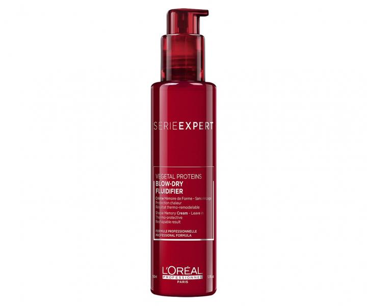 Termoochranný krém s tvarovou pamětí Loréal Serie Expert Blow Dry Fluidifier - 150 ml