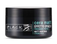 Vosk pro matn vzhled vlas Black Cera Matt - 100 ml