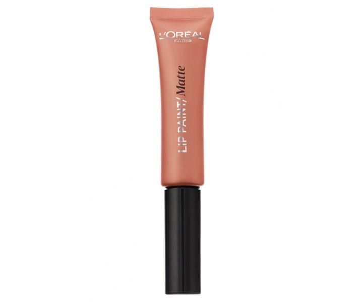 Tekutá matná rtěnka na rty Loréal Paris Lip Paint Matte - 209 - Nude On Fleek (bonus)