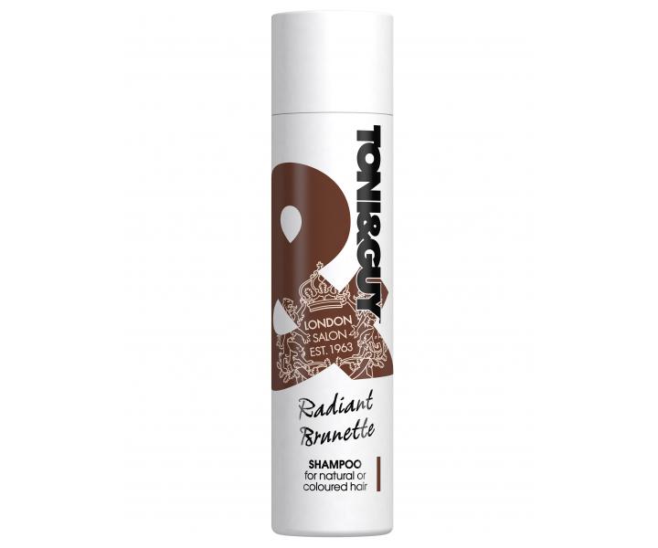 Šampon pro barvené i přírodní hnědé vlasy Toni&Guy Radiant Brunette - 250 ml