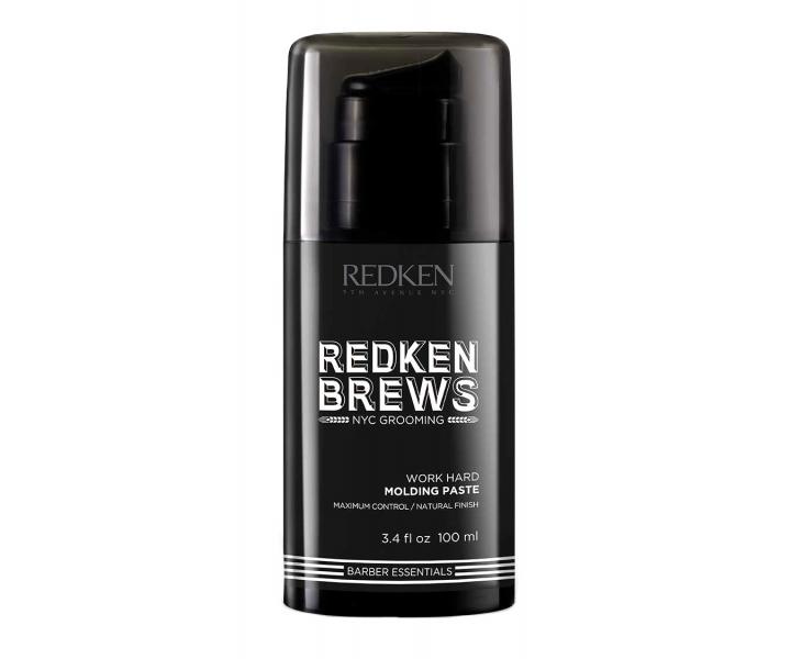 Matující pasta na vlasy Redken Brews Work Hard - 100 ml
