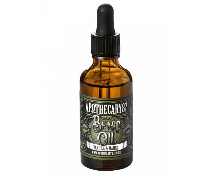 Olej na vousy Apothecary 87 Vanilla & Mango - 50 ml
