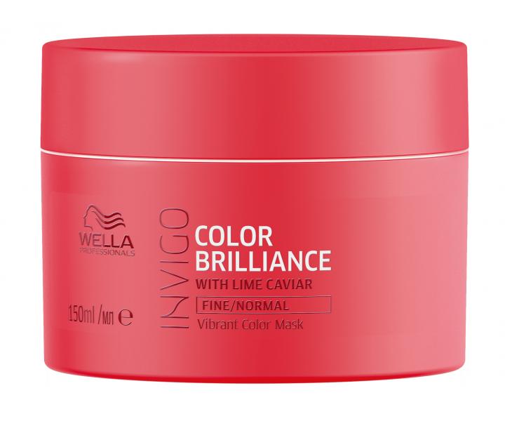 Maska pro jemn a normln barven vlasy Wella Invigo Color Brilliance Fine/Normal - 150 ml