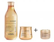 Sada pro suché vlasy Loréal Nutrifier + maska Absolut Repair Lipidium 75 ml zdarma