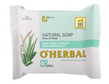 Přírodní mýdlo pro celé tělo s Aloe Vera O`Herbal Aloe Vera - 100 g