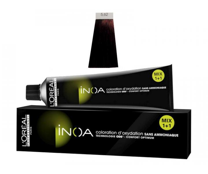 Loral Inoa 2 barva na vlasy 60g - odstn 5,62 hnd svtl erven duhov