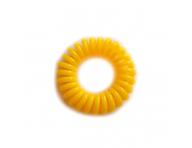 Spirlov plastov gumika do vlas pr.3,5 cm - oranovo-lut