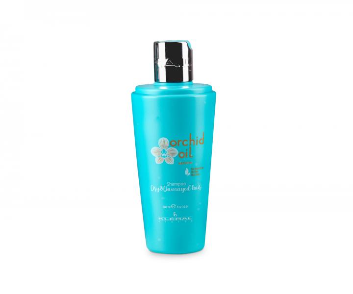Šampon pro suché a lámavé vlasy Kléral System Orchid Oil Keratin Dry & Damaged Hair Shampoo - 300 ml