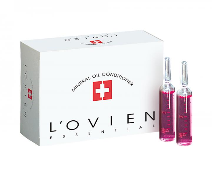 Ampulky séra pro výživu vlasů Lovien Essential Mineral Oil Conditioner - 10 x 10 ml