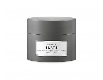 Rychleschnoucí vosk s lehkým leskem a velmi silnou fixací Maria Nila Slate Quick Dry Wax - 100 ml