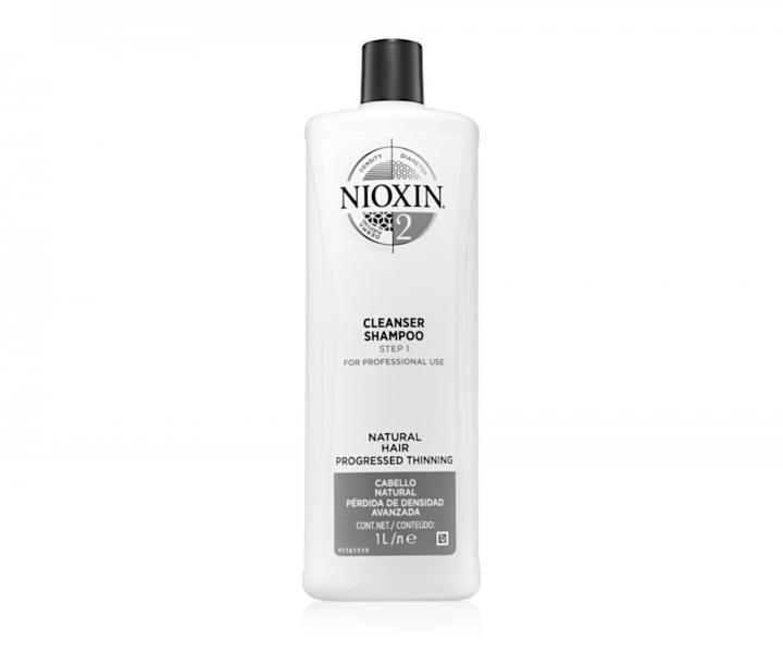 ampon pro siln dnouc prodn vlasy Nioxin System 2 Cleanser Shampoo - 1000 ml