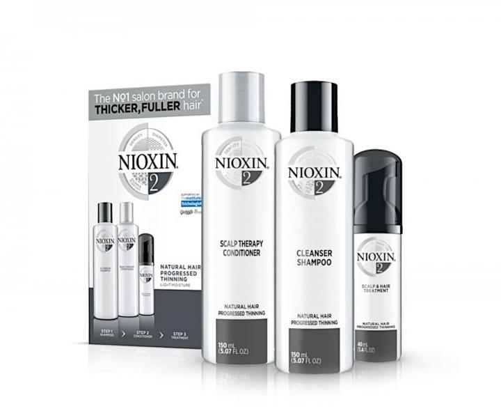 Sada pro siln dnouc prodn vlasy Nioxin System 2 Trial Kit No.2