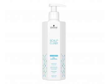 Šampon pro mastící se vlasy Schwarzkopf Professional Scalp Clinix Oil Control Shampoo - 300 ml