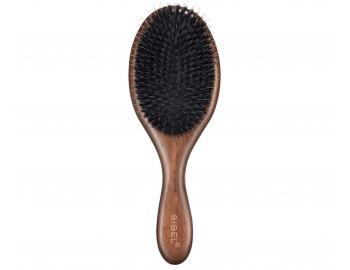 Ov�ln� d�ev�n� kart�� na vlasy s kan��mi a nylonov�mi �t�tinami Sibel Decopad - 24 x 8 cm