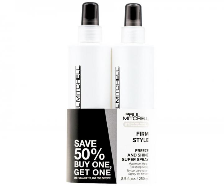 Finální fixační sprej s leskem Paul Mitchell Freeze and Shine