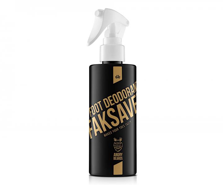 Pánský deodorant na chodidla Angry Beards Faksaver Foot Deodorant - 200 ml