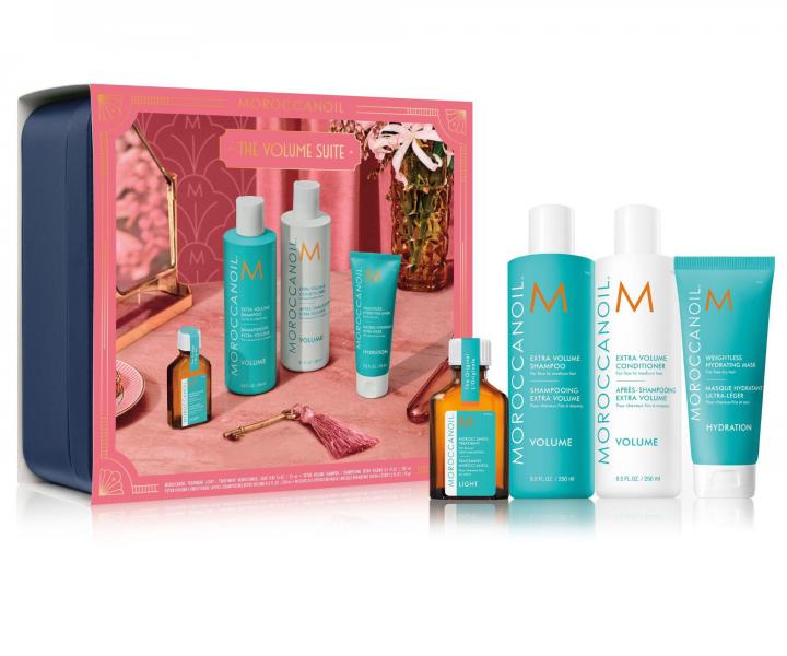 D�rkov� sada pro objem jemn�ch vlas� Moroccanoil The Volume Suite