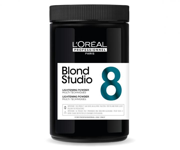 Zesvtlujc pudr s Pro-Keratinem Loral Blond Studio 8 Multi-Techniques - 500 g