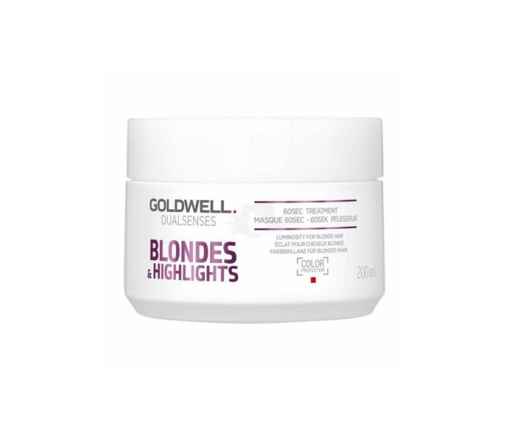 Maska pro blond a melrovan vlasy Goldwell Dualsenses - 200 ml