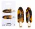Spony do vlas� s podlo�kami Sister Young Lily Makeup Hair Clips Set - 6 cm, 2 ks - leopard� vzor