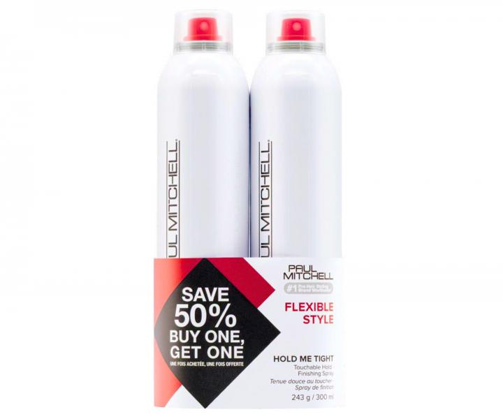 Sada mikrojemného spreje Paul Mitchell Flexible Style Hold Me Tight - 300 ml - 1+1 zdarma