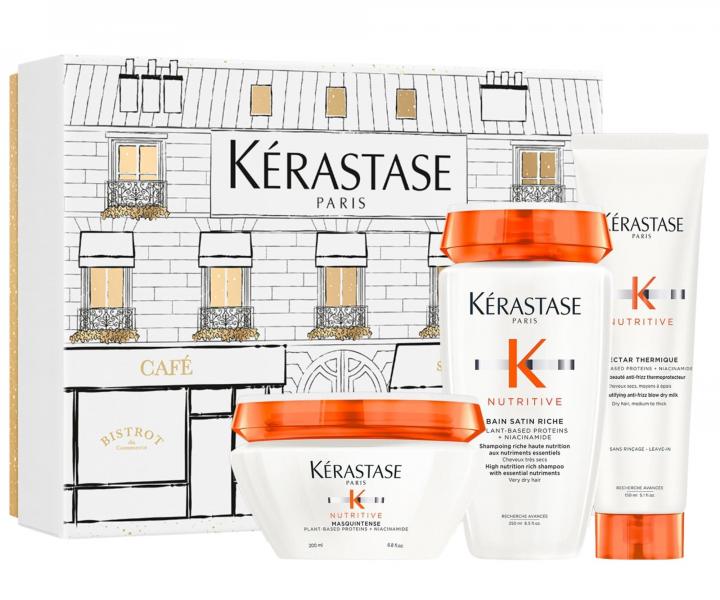 Drkov sada pro velmi such vlasy Krastase Nutritive