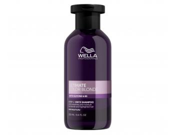 Neutraliza�n� �ampon pro blond a mel�rovan� vlasy Wella Professional Ultimate Color Blonde Onyx Shampoo - 250 ml