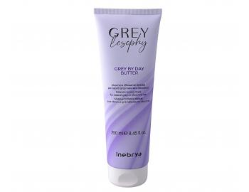 Maska pro prodn ed vlasy Inebrya Grey By Day Butter - 250 ml