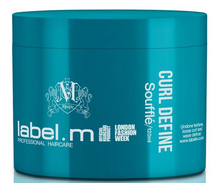 Stylingový krém pro vlnité a kudrnaté vlasy Label.m Curl Define Soufflé - 120 ml