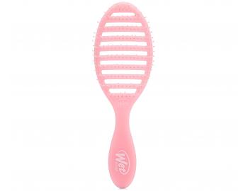 Kartáč na rozčesávání a foukání vlasů Wet Brush Speed Dry Pink Drink - světle růžový