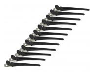 Klipsy do vlas Original Best Buy - 10 cm, ern, 12 ks