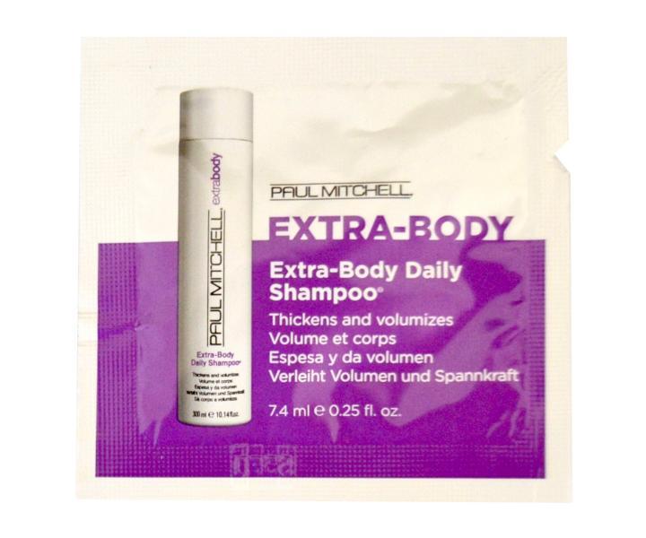 ampon pro objem vlas Paul Mitchell Extra-Body Daily - 7,4 ml