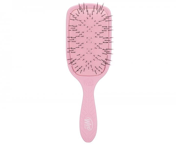 Kartáč na rozčesávání hustých vlasů Wet Brush Go Green Thick Hair Paddle Detangler - růžový