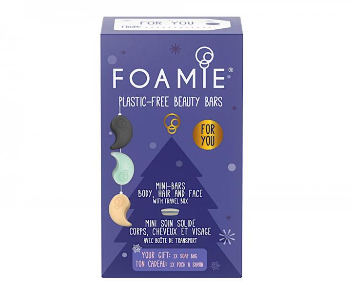 Dárková sada tuhé péče na vlasy, tělo a pleť Foamie Trialsize-Set