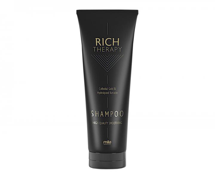 Obnovující šampon s keratinem pro poškozené vlasy Mila Rich Therapy Shampoo