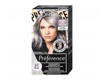 Permanentní barva na vlasy Loréal Préférence 9.112 Smoke Grey - kouřově šedá