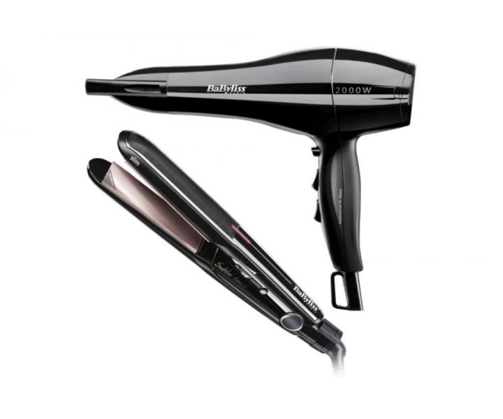 Fén na vlasy BaByliss 6630E - 2000 W + žehlička na vlasy ST226E