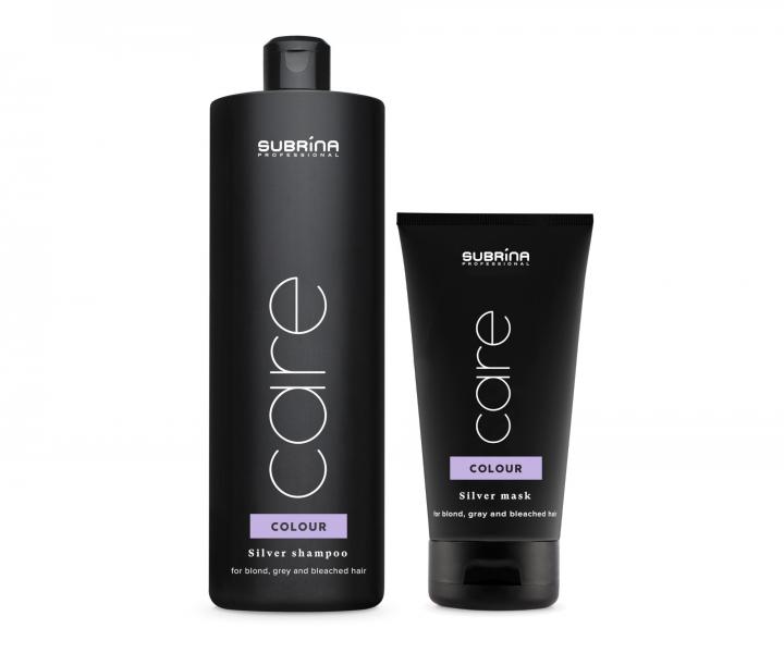 �ampon pro neutralizaci �lut�ch t�n� Subrina Professional - 1000 ml + maska 150 ml zdarma