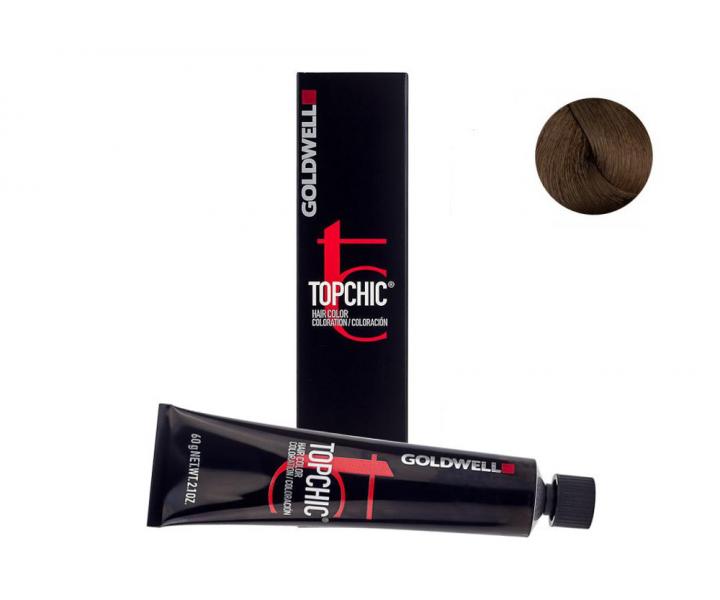 Barva na vlasy Goldwell TopChic 60 ml - 5BG světlá zlato hnědá