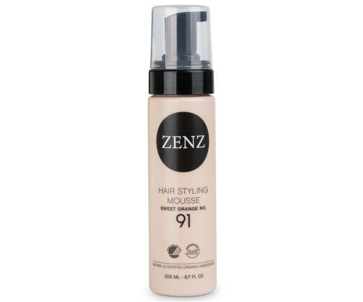Stylingová pěna pro objem a texturu vlasů Zenz Hair Styling Mousse Sweet Orange No. 91 - 200 ml