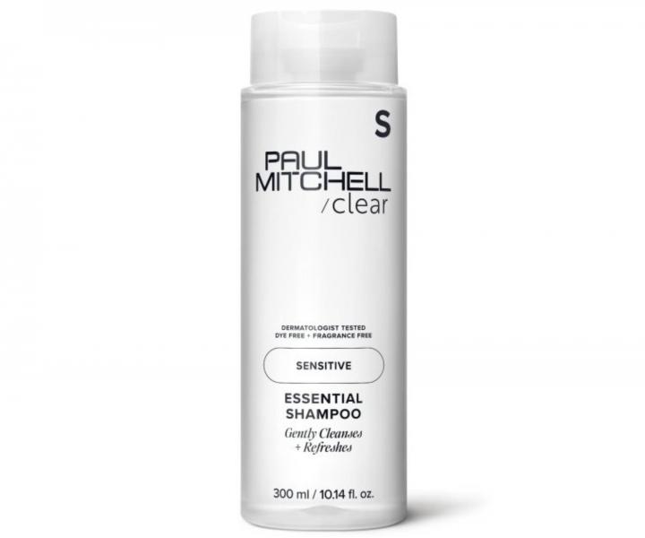 Jemn istic ampon pro citlivou pokoku hlavy Paul Mitchell Clear Sensitive Essential Shampoo - 300 ml