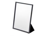 Skládací kadeřnické zrcadlo Sibel i-mirror černé - 23,3 x 31,8 cm