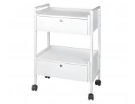 Kosmetick� stolek na kole�k�ch Weelko EASY - b�l�