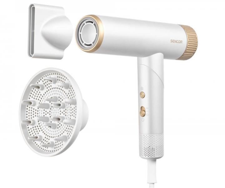 Fn na vlasy Sencor High Speed Hair Dryer SHD 9050GD - 1300 W, perleov bl