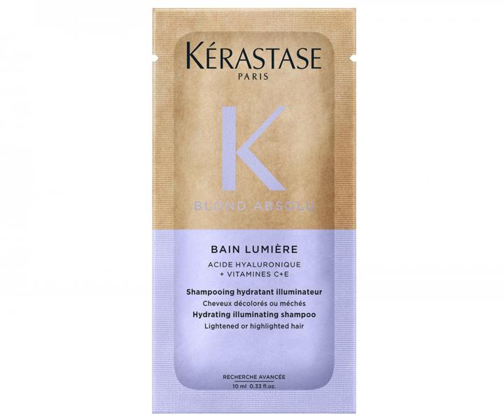 Rozjas�uj�c� �ampon pro blond vlasy K�rastase Blond Absolu Bain Lumi�re - 10 ml (bonus)